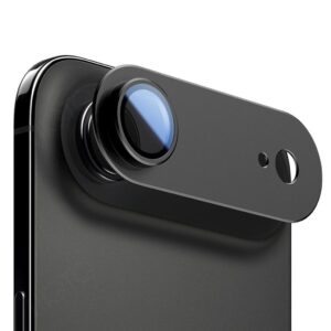 iPhone Air Linsskydd i aluminium och härdat glas - Svart