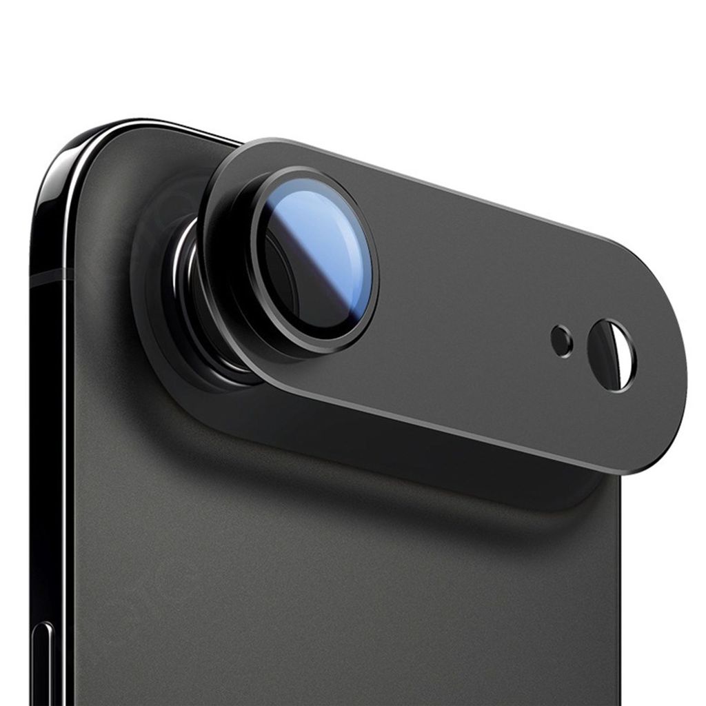 iPhone Air Linsskydd i aluminium och härdat glas - Svart