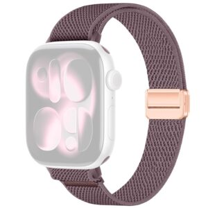 Apple Watch 42/41/40/38mm Smalt Nylonarmband - Lila
