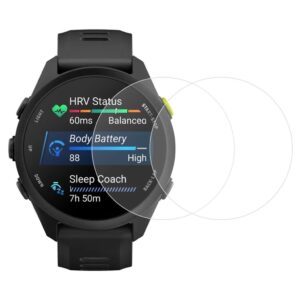 Garmin Forerunner 70 Skärmskydd i härdat glas 2-pack - Transparent