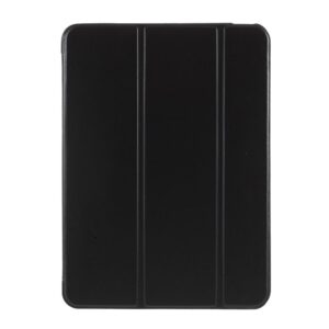 iPad Air 11"/10.9"/Pro 11" Tri-fold Fodral i silikon och PU-läder - Svart