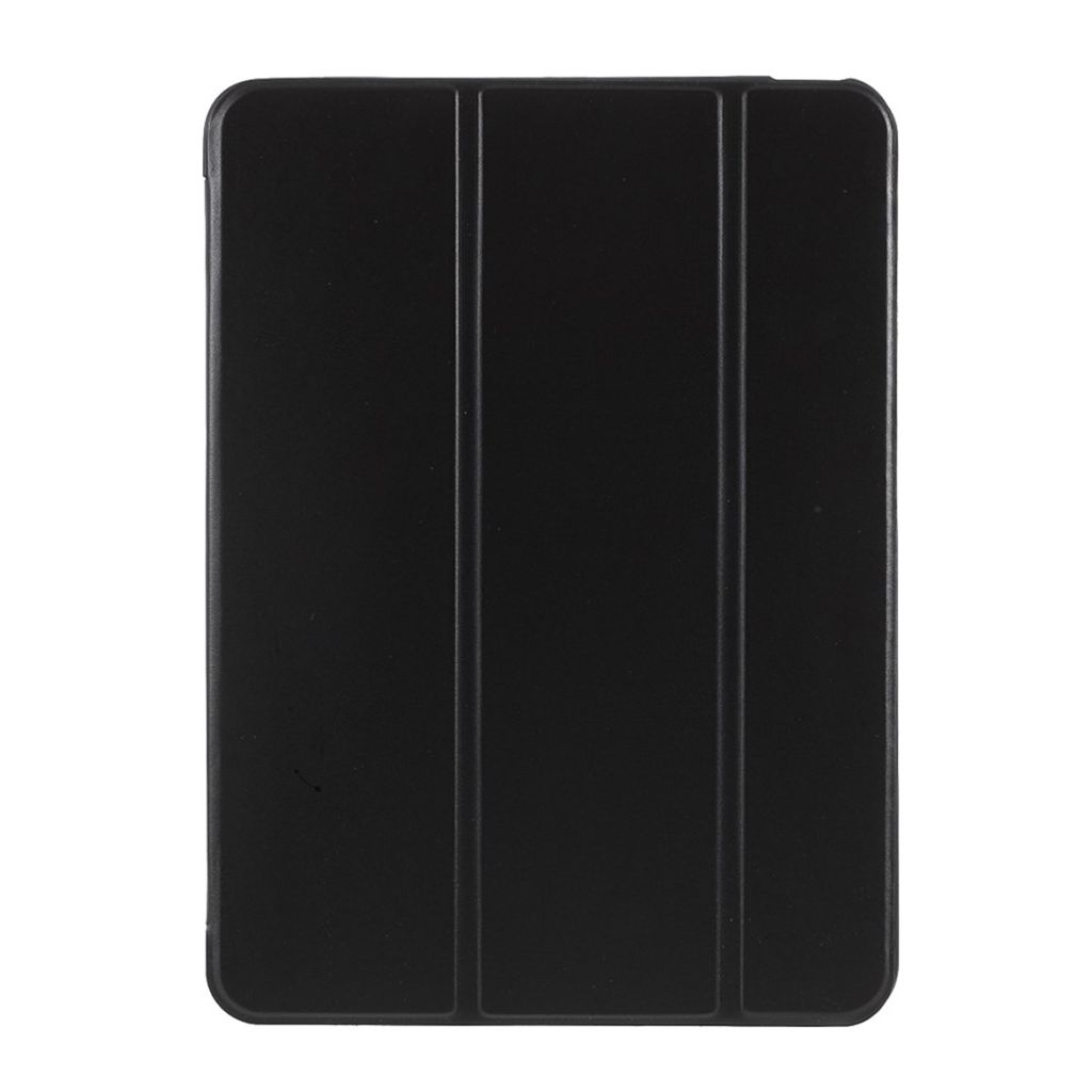iPad Air 11"/10.9"/Pro 11" Tri-fold Fodral i silikon och PU-läder - Svart