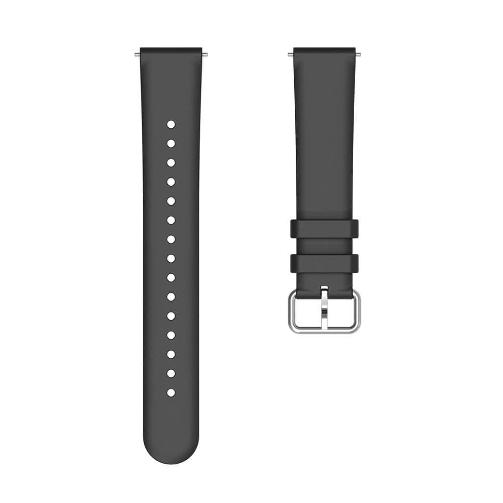 Xiaomi Watch S4 41mm etc. Klockarmband i silikon - Svart - Bild 5