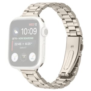 Apple Watch 42/41/40/38mm Rostfritt stål armband - Silver