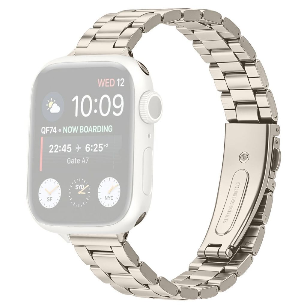 Apple Watch 42/41/40/38mm Rostfritt stål armband - Silver