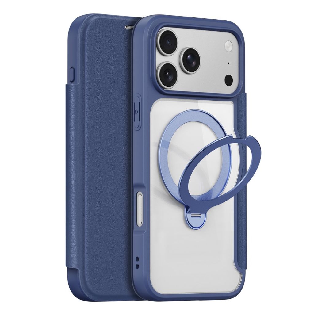 DUX DUCIS iPhone 18/17 Pro Max MagSafe Fodral ring-ställ - Blå