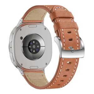 Samsung Galaxy Watch8 44mm etc. Klockarmband i läder - brun
