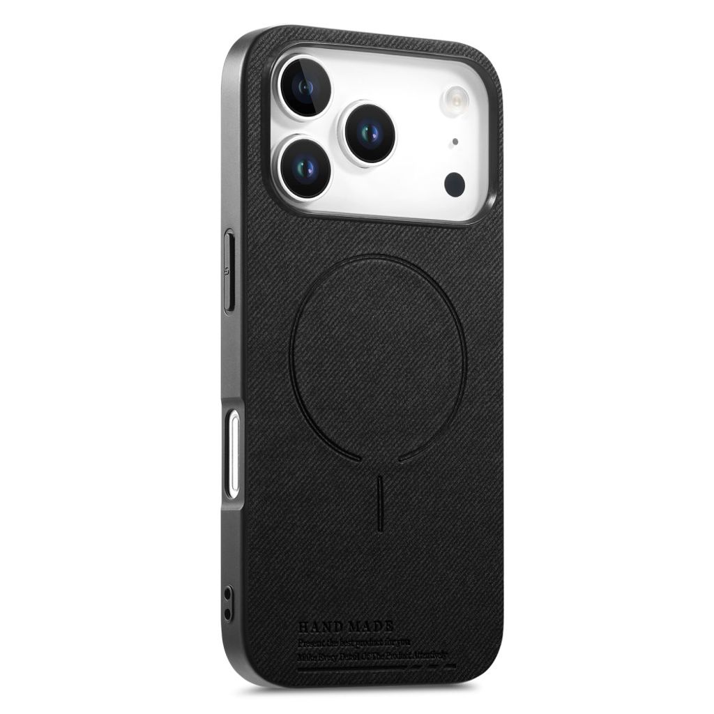 iPhone 18 Pro Max/17 Pro Max MagSafe Skal Textil - Svart