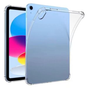 iPad A16 11" 2025/10.9" 2024 Mjukt TPU-skal stöttåligt - Transparent