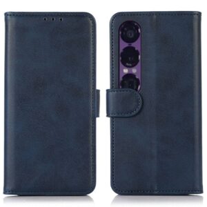Sony Xperia 1 VII Fodral med Kortfack - Blå