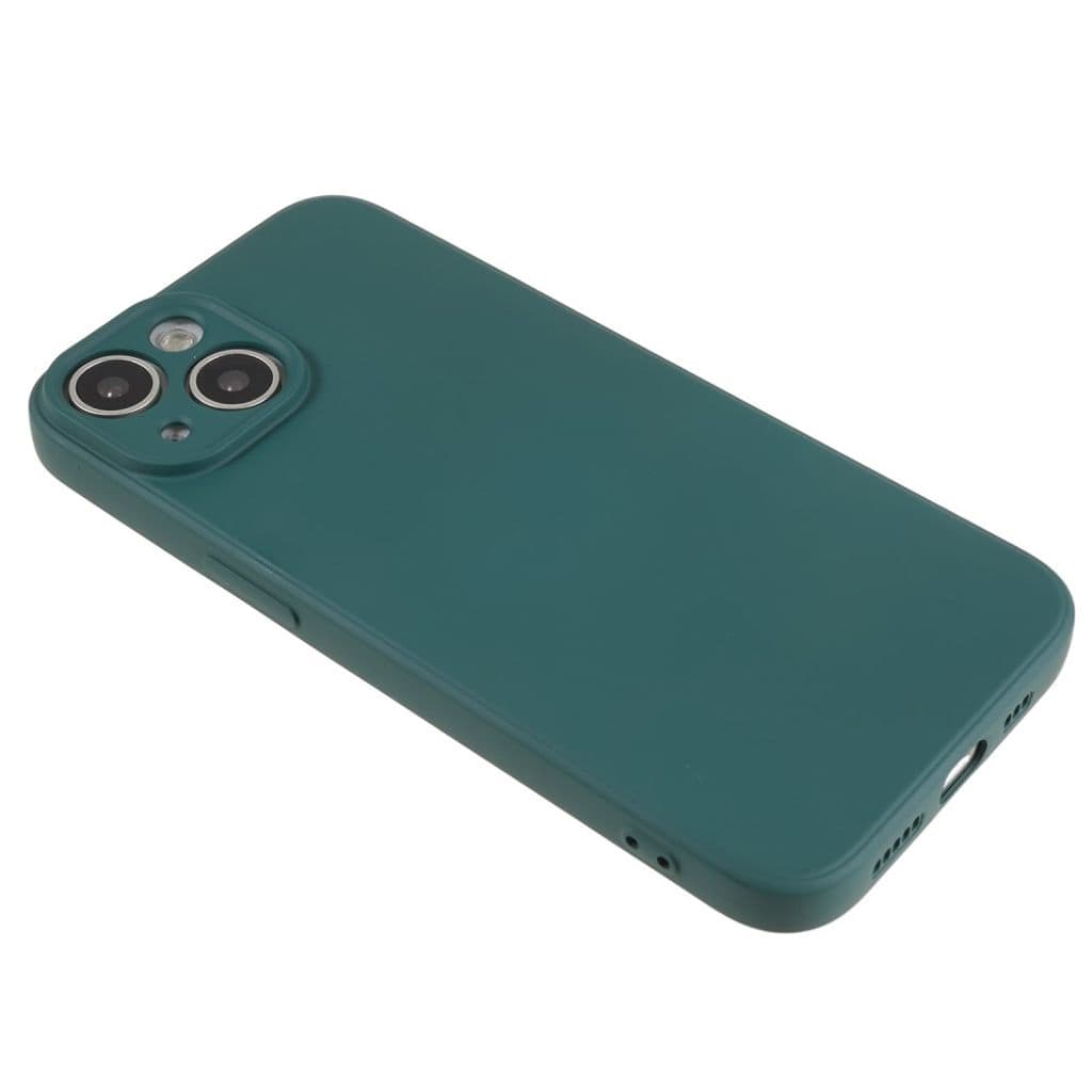 iPhone 13 mini Skal TPU Fiberfodring – Militärgrön - Bild 4