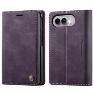CASEME iPhone Duo Plånboksfodral med RFID-skydd och två kortfack - Lila