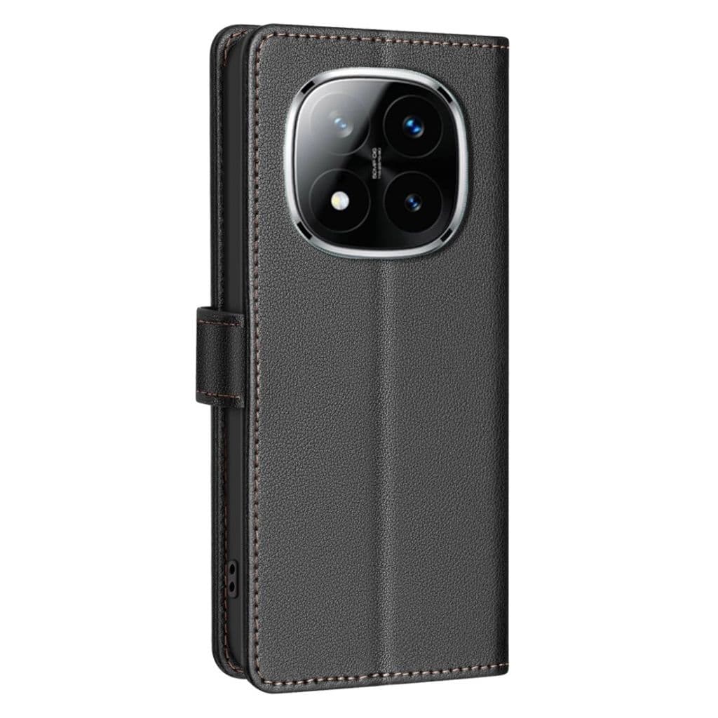 BINFEN COLOR Xiaomi Redmi Note 14 Pro / Pro+ 5G Plånboksfodral - Svart - Bild 8