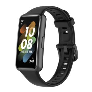 Huawei Band 7 Silikonarmband - Svart