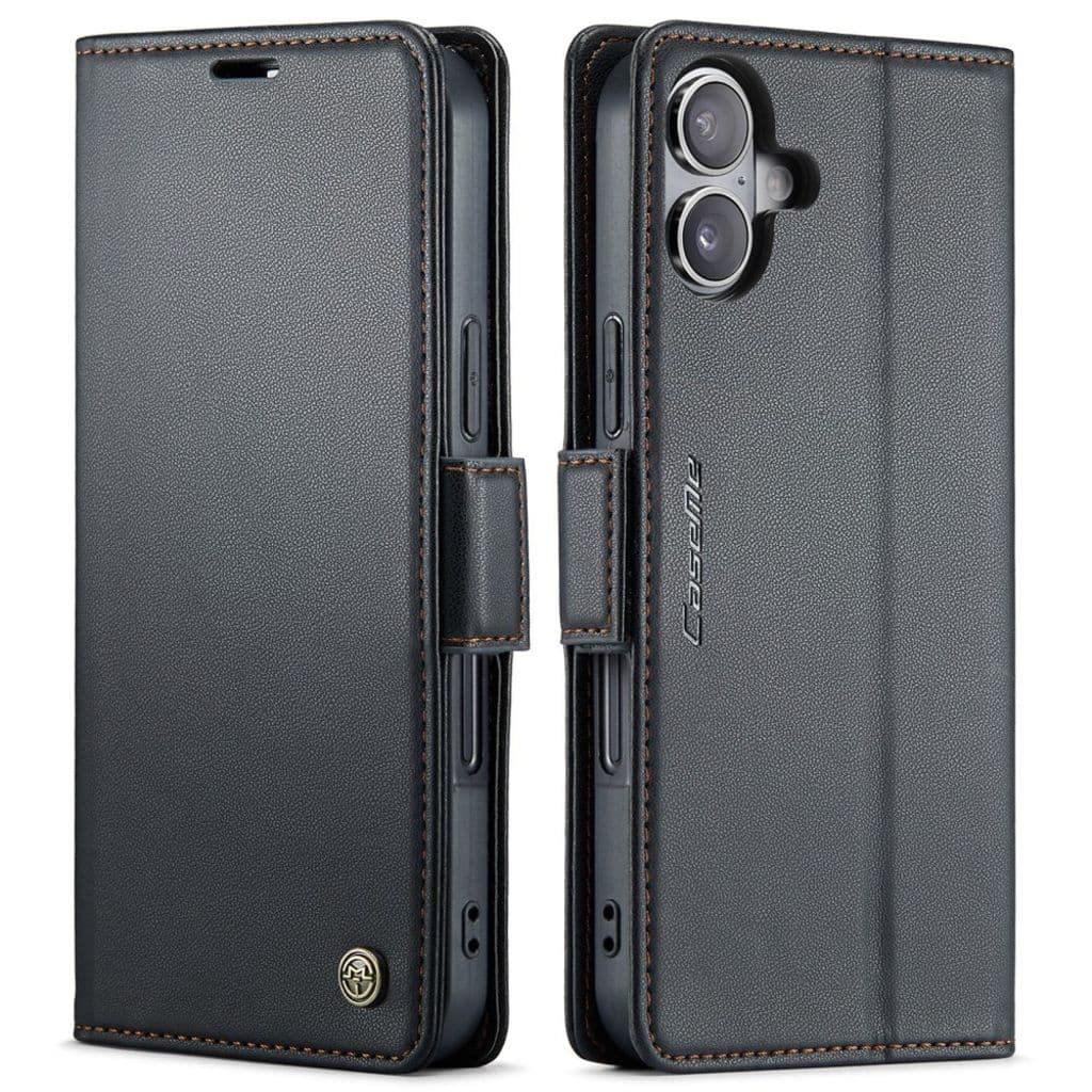 CASEME iPhone 17 Fodral med Kortfack - Svart