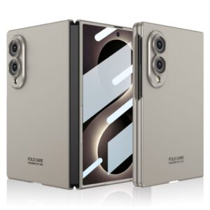 GKK Samsung Galaxy Z Fold8 Skal med skärmskydd i härdat glas - Titangrå