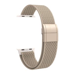 Taltech Apple Watch Armband Nylon 42/44/46/49mm - Beige