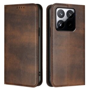 Xiaomi 15T plånboksfodral med RFID-blockering - brun