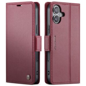 CASEME iPhone 17 Fodral med Kortfack - Röd