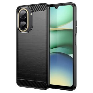 Xiaomi Redmi A5 4G skal stötsäker – kolfibertextur borstad svart