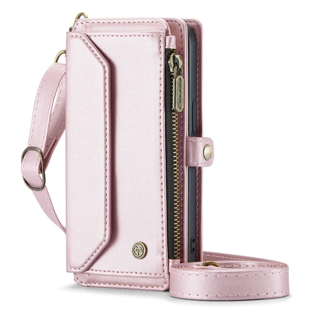 iPhone 13 Plånboksfodral Korthållare - Rosa - Bild 11