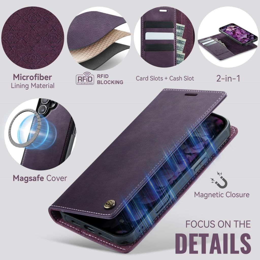 CASEME iPhone 17 Fodral med MagSafe - Lila - Bild 9