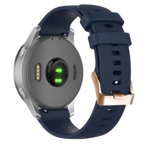 Garmin Forerunner 265S Klockarmband i Silikon, 18mm - Mörkblå