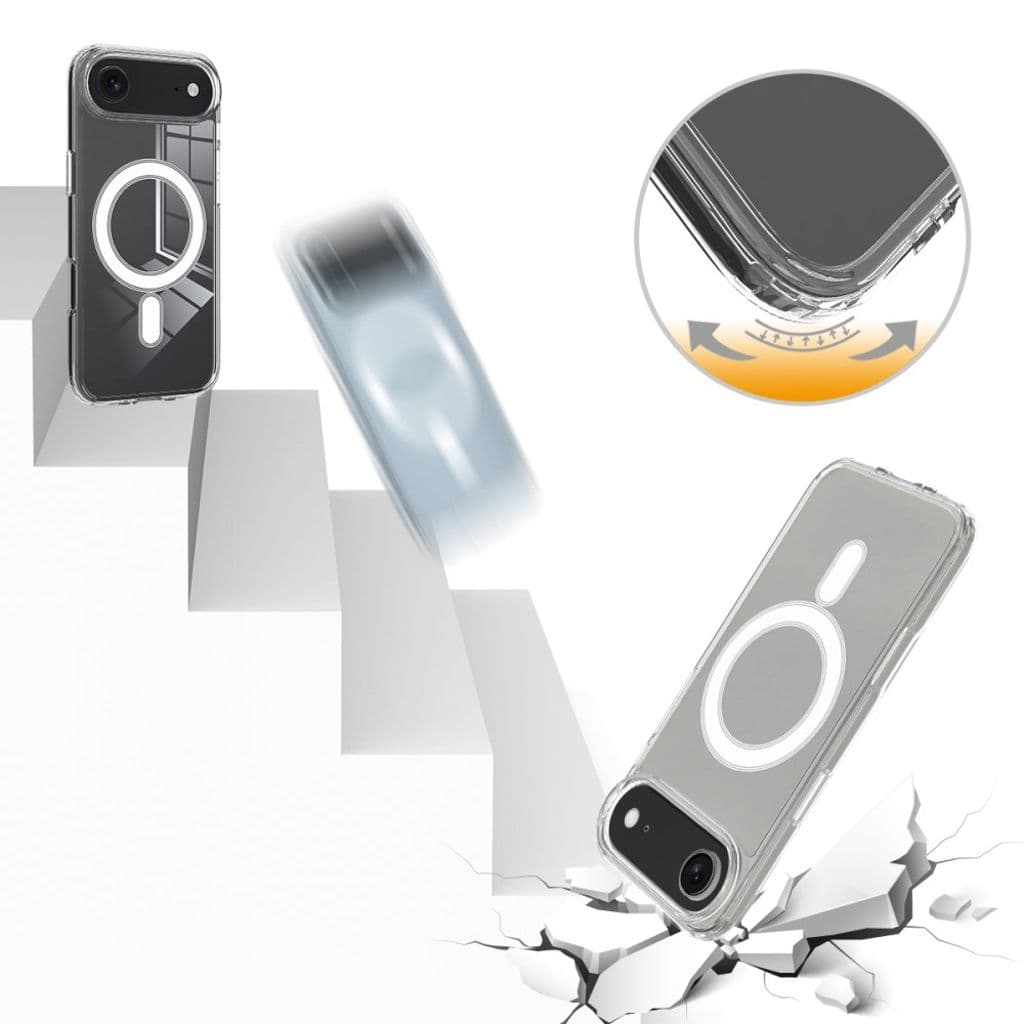 iPhone Air MagSafe-kompatibelt skal - Transparent - Bild 8