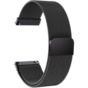 Garmin Forerunner 245 Music/645 Music Milanesiskt armband - Svart