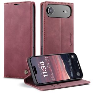 CASEME iPhone Air Plånboksfodral med Kortfack - Röd