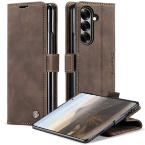 CASEME Samsung Galaxy Z Fold7 5G Plånboksfodral - Brun