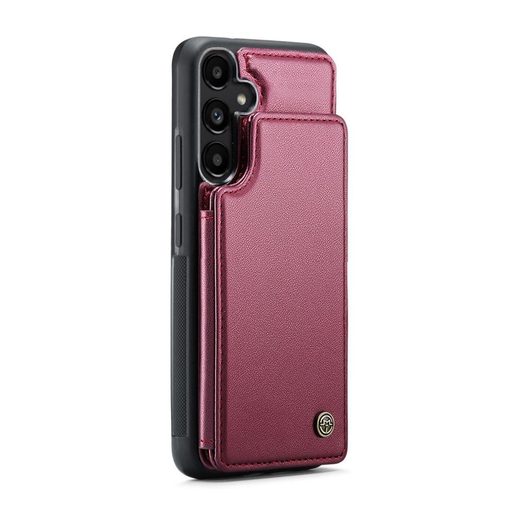 CASEME Samsung Galaxy A36 5G Skal med RFID-blockering - Röd - Bild 2