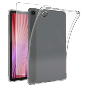 Lenovo Tab 10.1 (2025) Skal med skärmskydd i härdat glas - Transparent