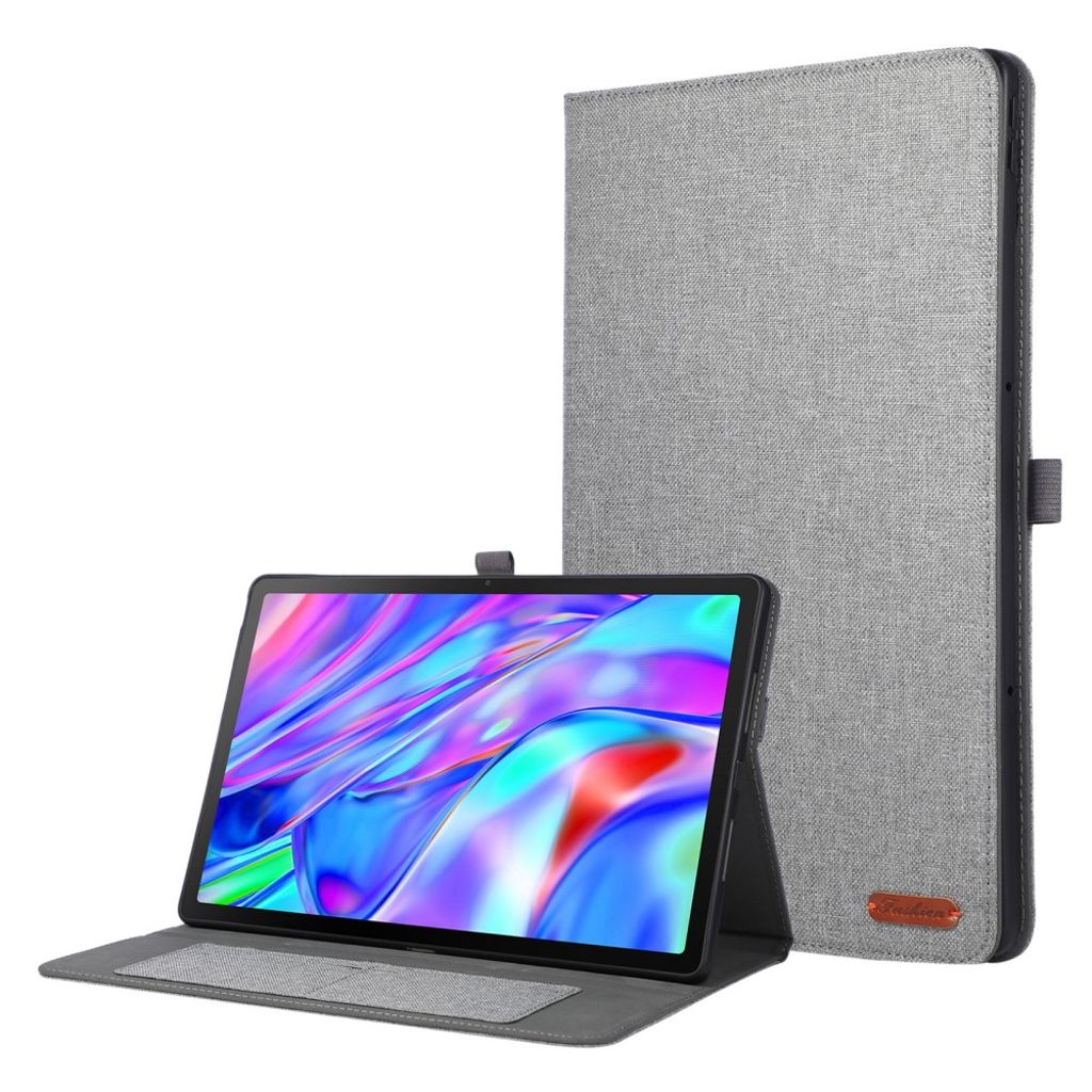 Lenovo Idea Tab Plus Plånboksfodral - Grå