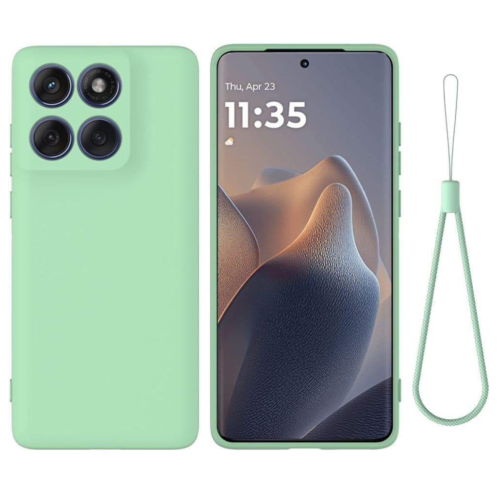 Motorola Edge 60 / 60 Fusion Liquid Silicone Skal - Grön