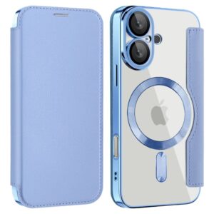iPhone 16 Fodral med Kortplatser - Ljusblå