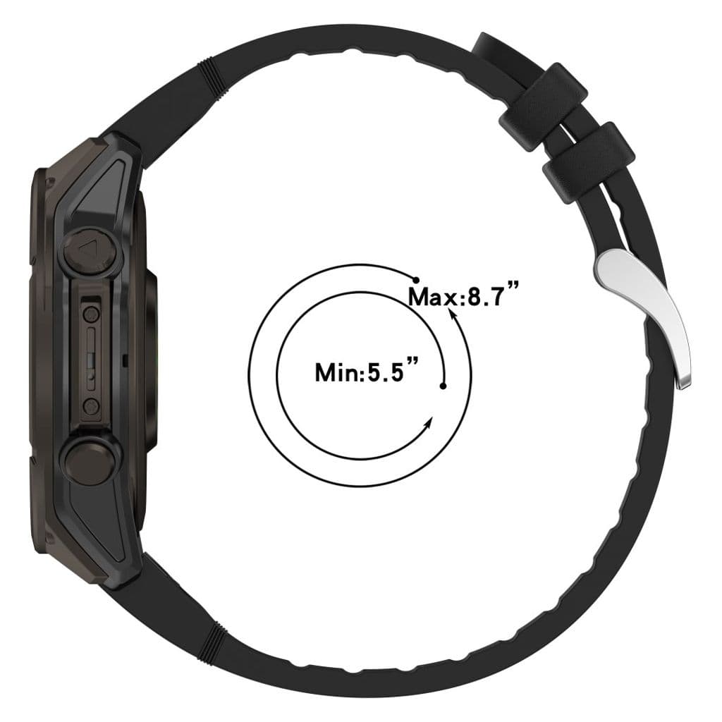 Garmin Fenix 8 47mm etc. Tvåfärgat klockarmband - Brun - Bild 6