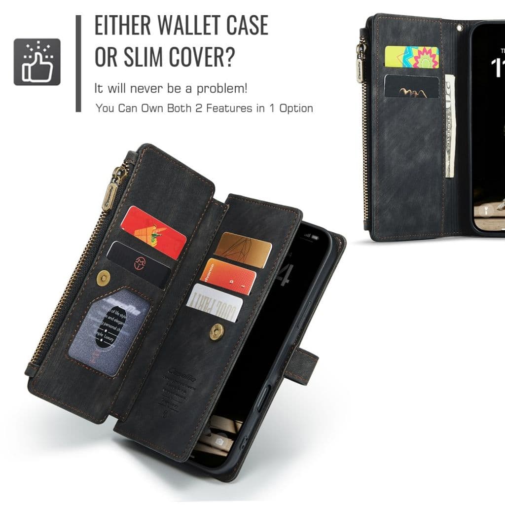 CASEME iPhone 17 Fodral med Stativ - Svart - Bild 9