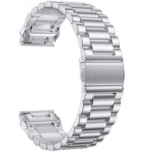 Garmin Fenix 8/Fenix E/Quatix 8/Tactix 8 Armband Silver