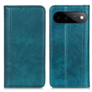 Google Pixel 11 Pro XL Plånboksfodral i PU-läder - Blå