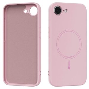 iPhone 16e MagSafe-kompatibelt Silikonskal – Rosa