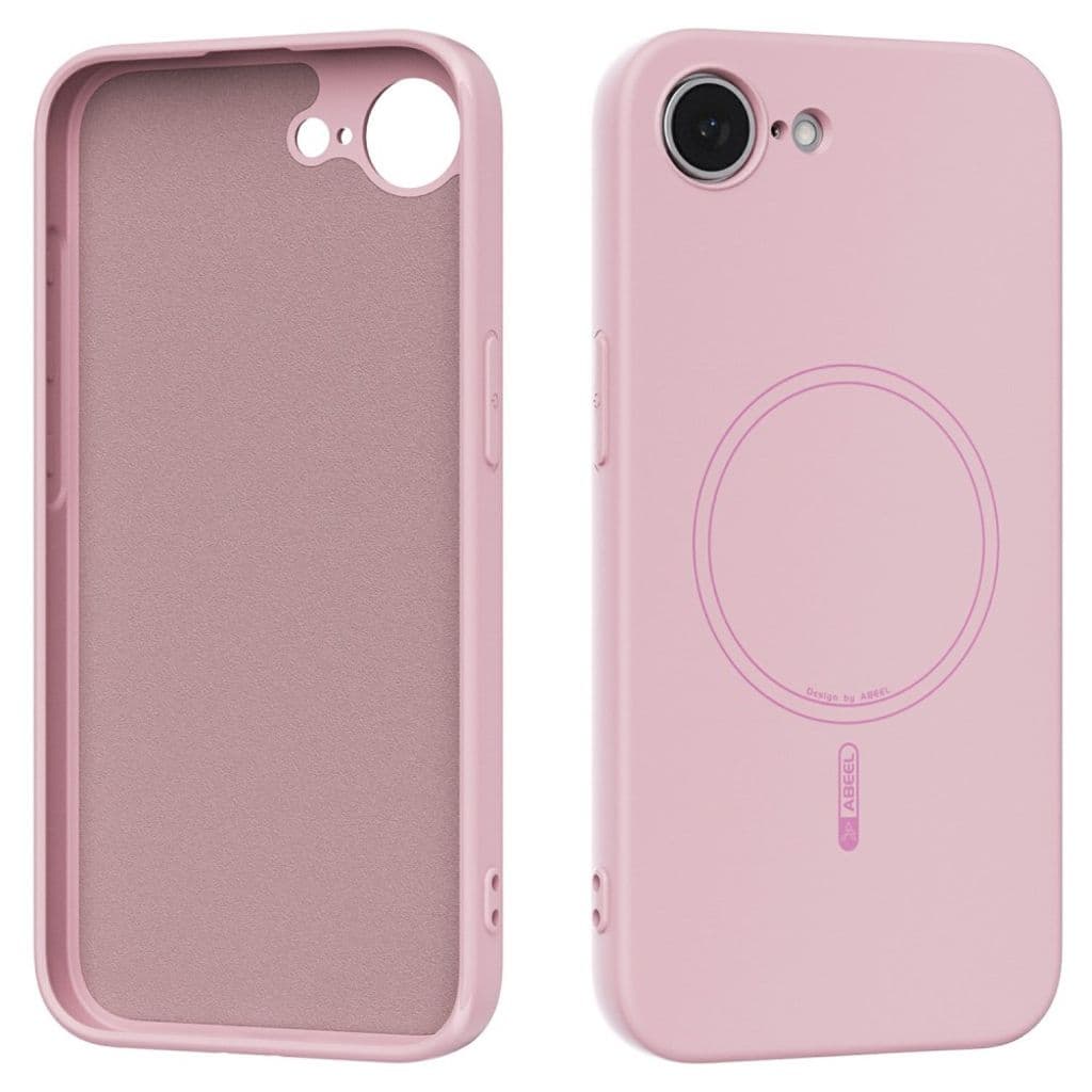 iPhone 16e MagSafe-kompatibelt Silikonskal – Rosa
