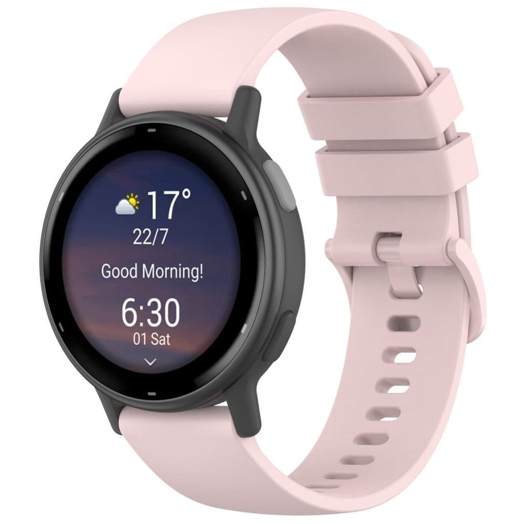 Garmin Forerunner 265 etc. Klockarmband i silikon - Rosa - Bild 4