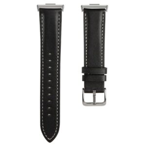 Huawei Watch Fit 3/4 Armband äkta läder - Svart