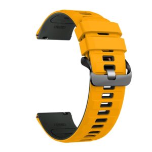 Huawei Watch GT5/GT5 Pro Armband Silikon - Gul/Grå