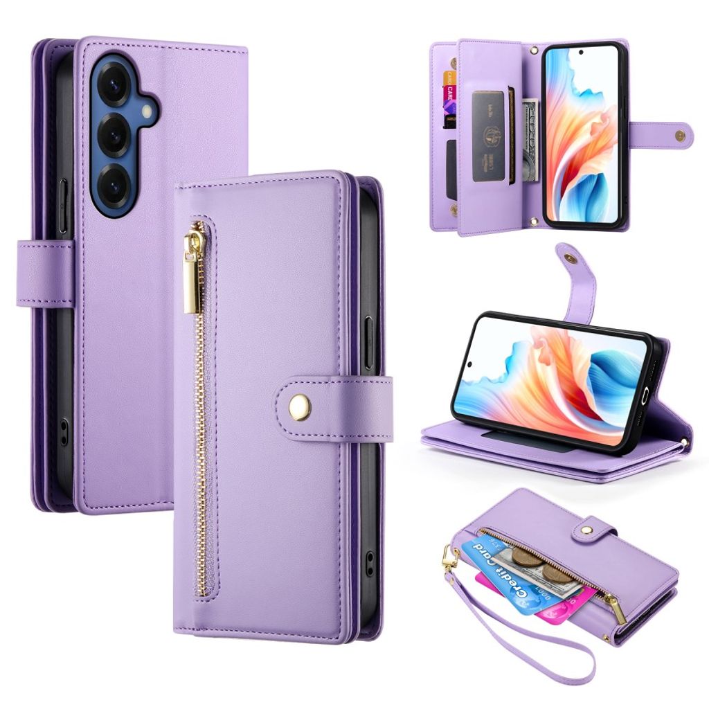 Samsung Galaxy S26 Plus Plånboksfodral - Lila