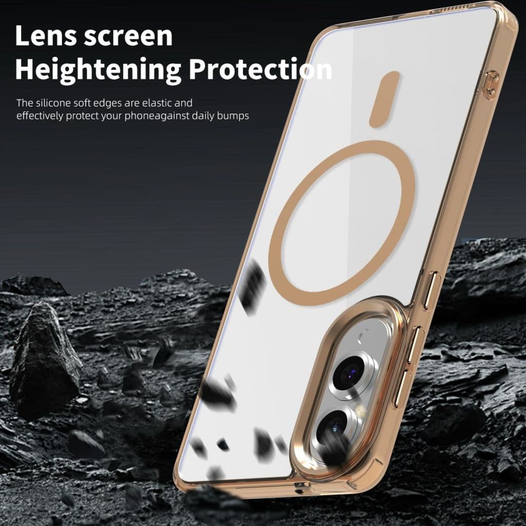 Samsung Galaxy S25 Edge Skal med MagSafe - Guld - Bild 5