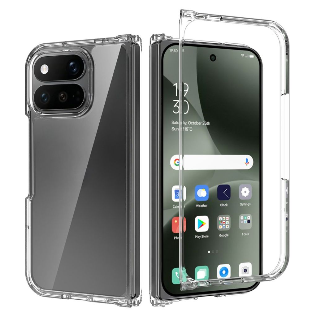 Google Pixel 11 Pro Fold TPU-skal - Transparent