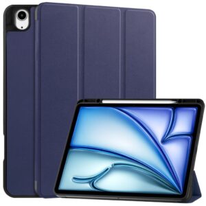 iPad Air 13" 2026/2025/2024 Tri-Fold Fodral med Pennhållare - Blå