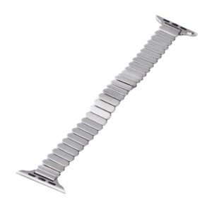 Apple Watch Rostfritt stål armband fjärilslås 42/41/40/38mm - Silver
